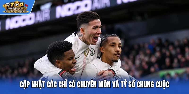 Cập nhật các chỉ số chuyên môn và tỷ số chung cuộc Cập nhật các chỉ số chuyên môn và tỷ số chung cuộc