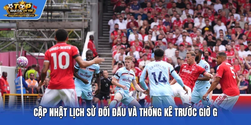 Cập nhật lịch sử đối đầu và thống kê trước giờ G Cập nhật lịch sử đối đầu và thống kê trước giờ G