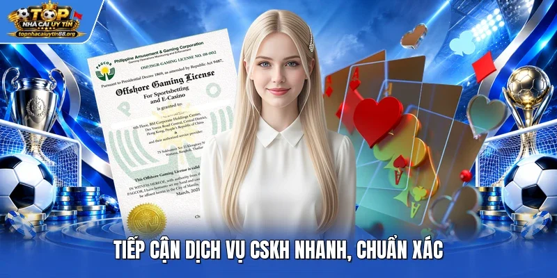 Tiếp cận dịch vụ CSKH nhanh, chuẩn xác