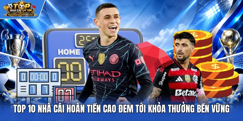 Top 10 Nhà Cái Hoàn Tiền Cao Đem Tới Khỏa Thưởng Bền Vững